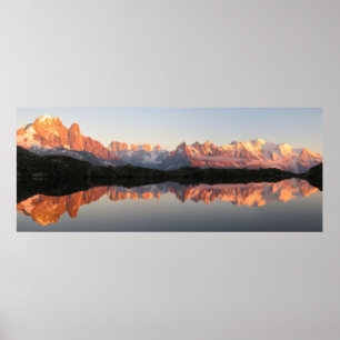 Poster Lac de Cheserys reflection