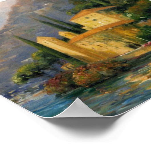 POSTER LAC DE COMO (Coin)