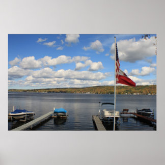 Poster Lac de Conesus