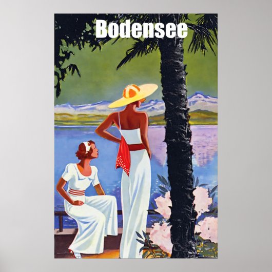 Poster Lac de Constance, Allemagne (Devant)