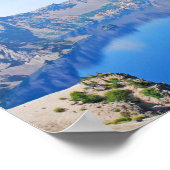 Poster Lac de Crater Panorama (Coin)