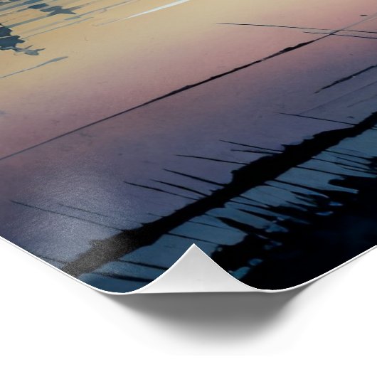 Poster Lac de Dusk (Coin)