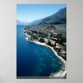 Poster Lac de Garde, Italie (Devant)