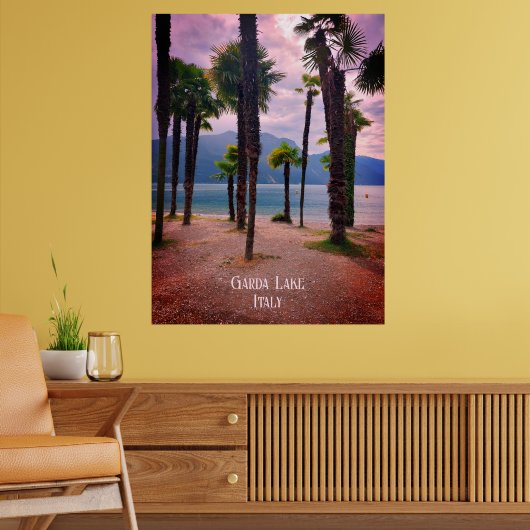 Poster Lac de Garde Italie (Salon 2)