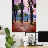 Poster Lac de Garde Italie (Bureau à domicile)