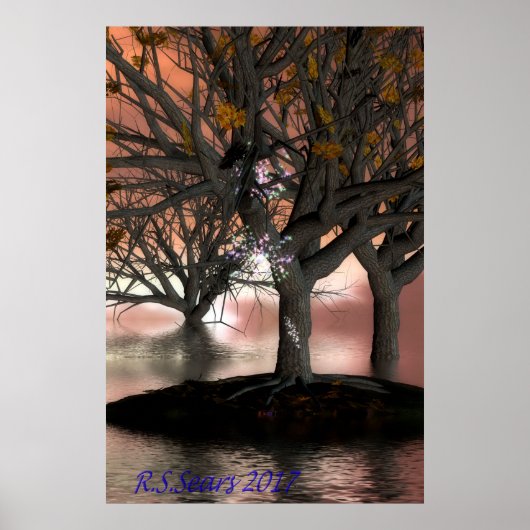 Poster lac de la marine (Devant)