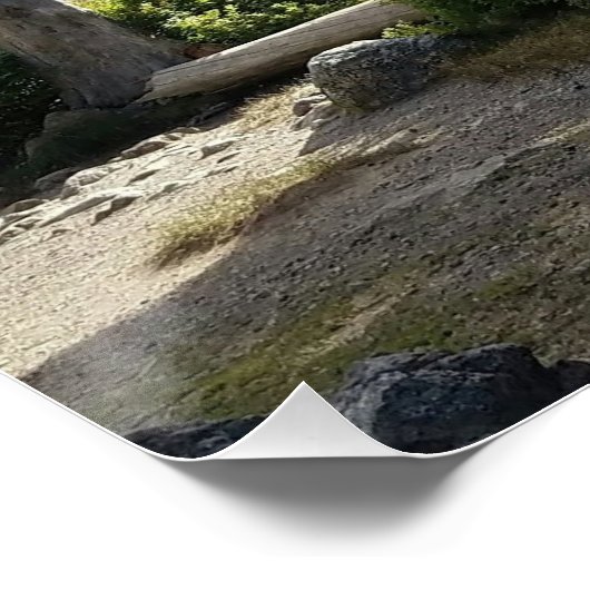 Poster Lac de montagne (Coin)