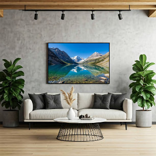 Poster Lac de montagne alpin serein
