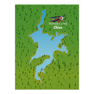 Poster Lac de Poyang