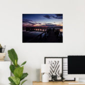 Poster Lac de printemps (Bureau à domicile)