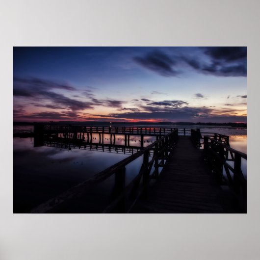 Poster Lac de printemps (Devant)
