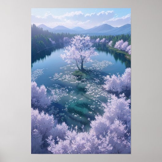 Poster Lac des Blossoms (Devant)