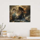 POSTER LAC DES CYGNES - BALLET & DANSE - (Cuisine)