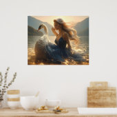 POSTER LAC DES CYGNES - BALLET & DANSE (Cuisine)