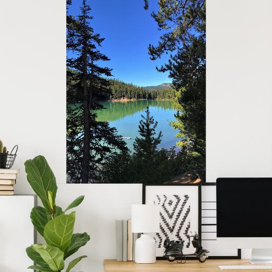 Poster Lac Devil, Oregon (Bureau à domicile)