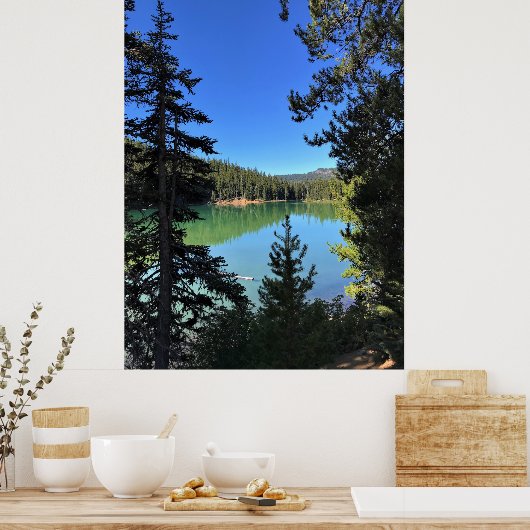 Poster Lac Devil, Oregon (Cuisine)