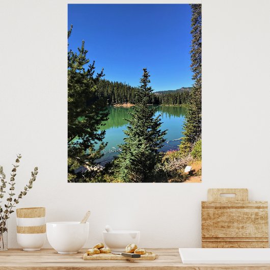 Poster Lac Devil, Oregon (Cuisine)