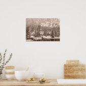 Poster Lac d'hiver (Cuisine)