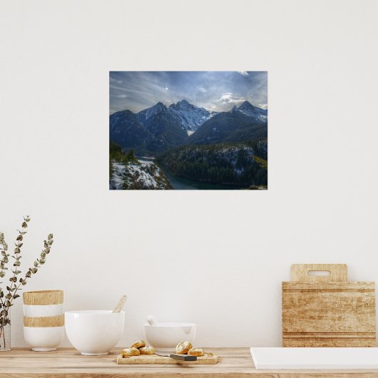 Poster Lac Diablo Sud (Cuisine)