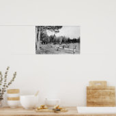 Poster Lac Diamond, Oregon Beach Swimmers Photographie (Cuisine)