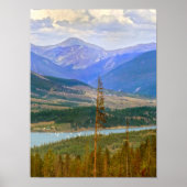 Poster Lac Dillon Regatta, Colorado (Devant)