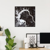 Poster Lac Dragon Sibérie (Bureau à domicile)