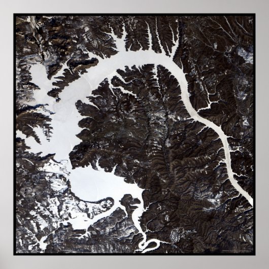 Poster Lac Dragon Sibérie (Devant)