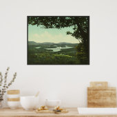 Poster Lac du Bas-Saranac, Adirondacks (Cuisine)