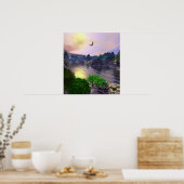 Poster Lac Eagle (Cuisine)