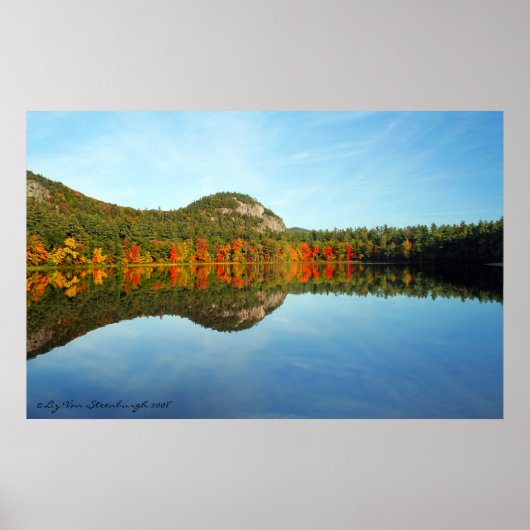 Poster Lac Echo, New Hampshire (Devant)