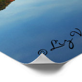 Poster Lac Echo, New Hampshire (Coin)