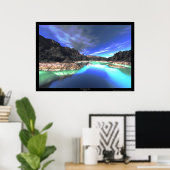 Poster Lac Emerald (Bureau à domicile)
