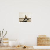 Poster Lac Erie Lighthouse (Cuisine)
