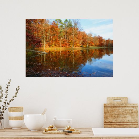 Poster Lac Fall (Cuisine)