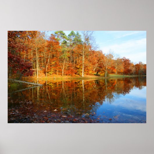 Poster Lac Fall (Devant)