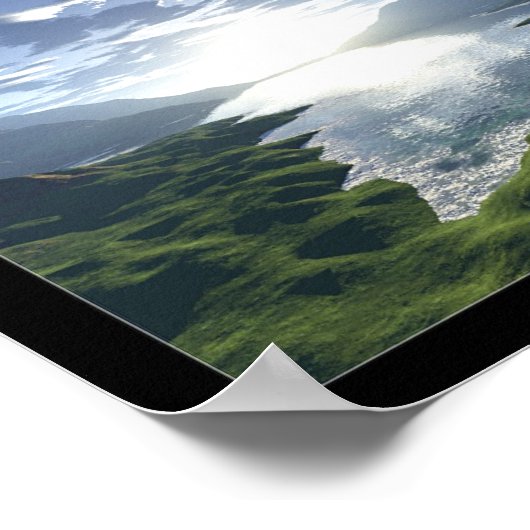 Poster Lac Frothy (Coin)