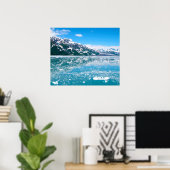 Poster Lac gelé Alaska (Bureau à domicile)