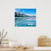 Poster Lac gelé Alaska (Cuisine)