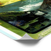 Poster Lac Genève Suisse (Coin)