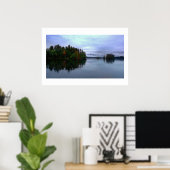 Poster Lac George, New York (Bureau à domicile)