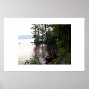 POSTER LAC GEORGE NY DE ROCHE DE ROGERS