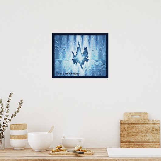 Poster Lac glaciaire (Cuisine)