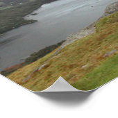Poster Lac Glanmore de Healy Pass Irlande. (Coin)