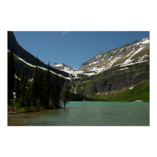Poster Lac Grinnell au Glacier National Park