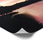 Poster Lac Hartwell Sunrise (Coin)