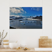Poster Lac Iceberg (Cuisine)