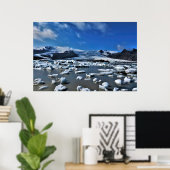 Poster Lac Iceberg (Bureau à domicile)