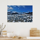Poster Lac Iceberg (Cuisine)