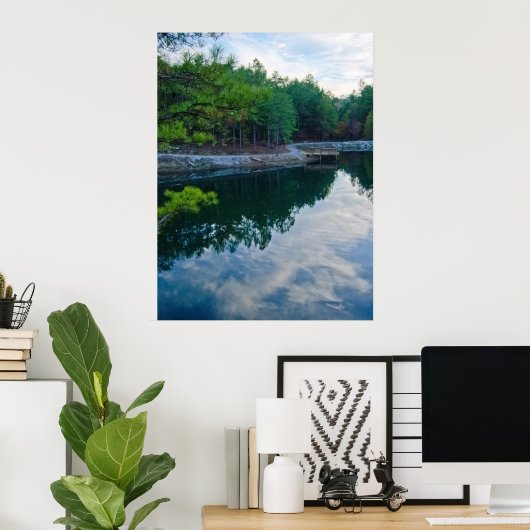 Poster Lac III (Bureau à domicile)