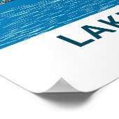 Poster Lac Iseo Italie Imprimer Voyage (Coin)